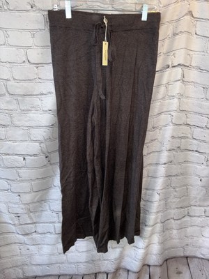 NWT! Max Studio Women's Grey Wide Leg Sweater Pants - Size XS