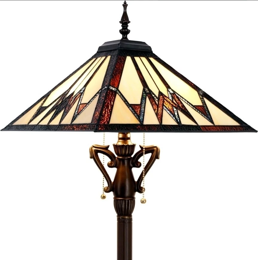 Antique Style Lighting & Accessories Tiffany Floor Lamp Tiffany Decor  - Image 2 of 4