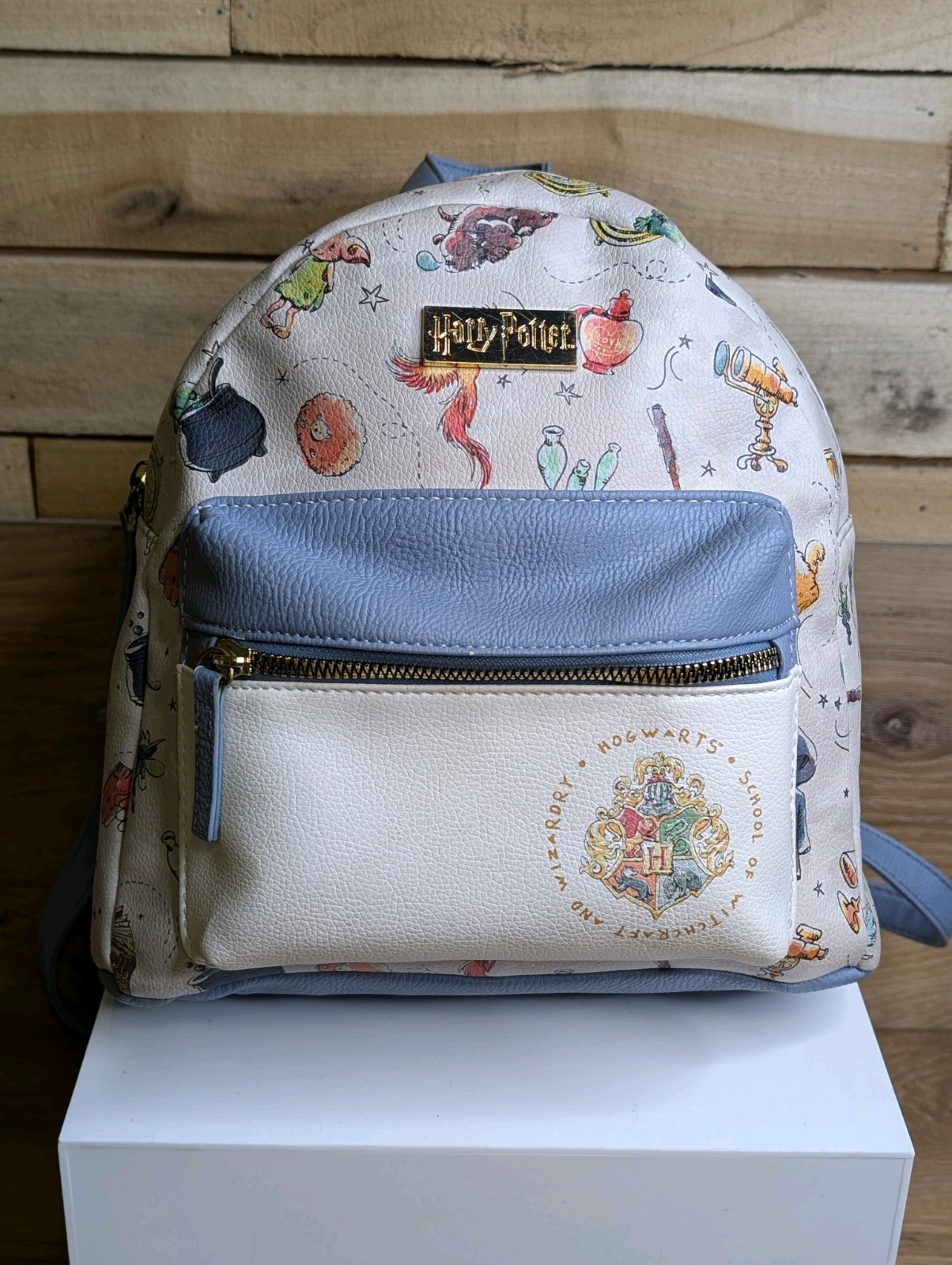 Harry Potter Watercolor Icons Mini Backpack by Bioworld  