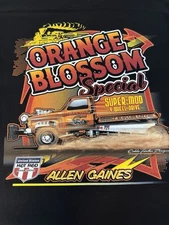 Allen Gains' Orange Blossom Special 4wd Truck Puller T-Shirt (268)