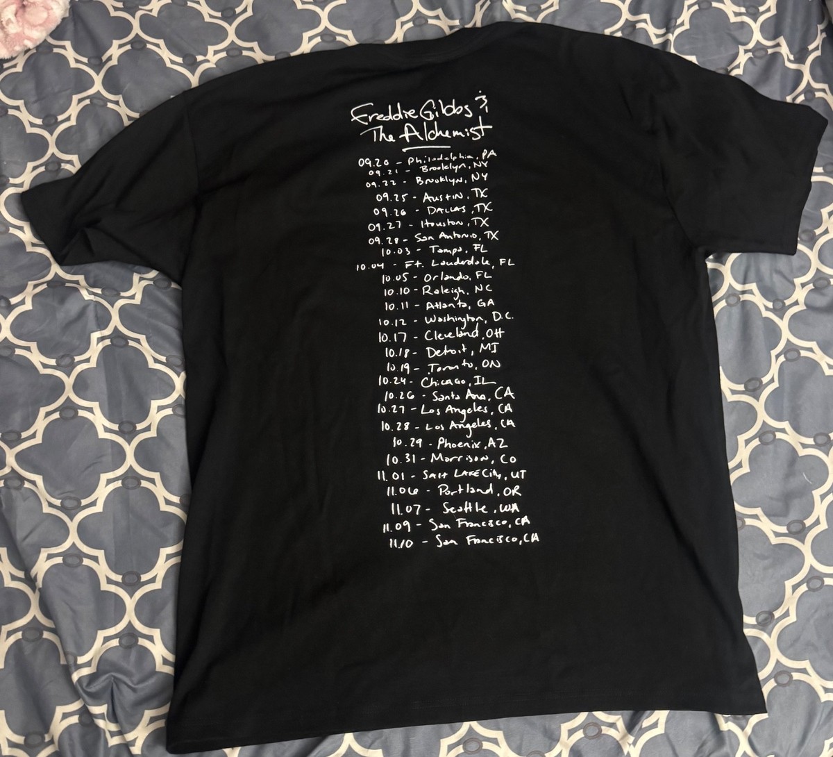 Freddie Gibbs Alfredo Tour 2025 Exclusive Alfredo OG Cover Tee
