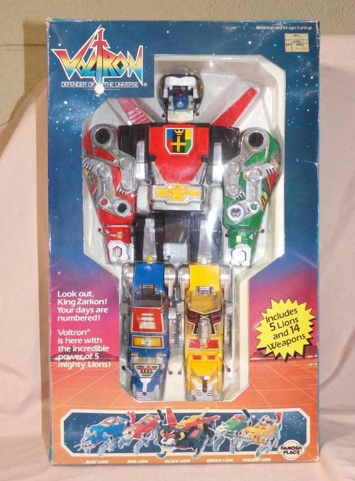 VOLTRON PANOSH PLACE MINT COLLECTOR SET+6 Pilot Figures-Rare Sven-In Case 100% - Image 2 of 4