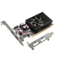 QTHREE Radeon HD 6570 Low Profile Graphics Card,Dual HDMI,1GB,GDDR3,64-Bits,D...