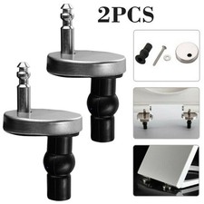 Toilet Seat Hinge Heavy Duty Toilet 2PCS Close Heavy Duty Hinge Quick Fitting