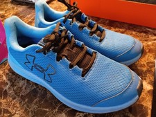 Under Armour Boys Charged Pursuit 3 3024987-401 Blue Sneaker Shoes Size 6Y