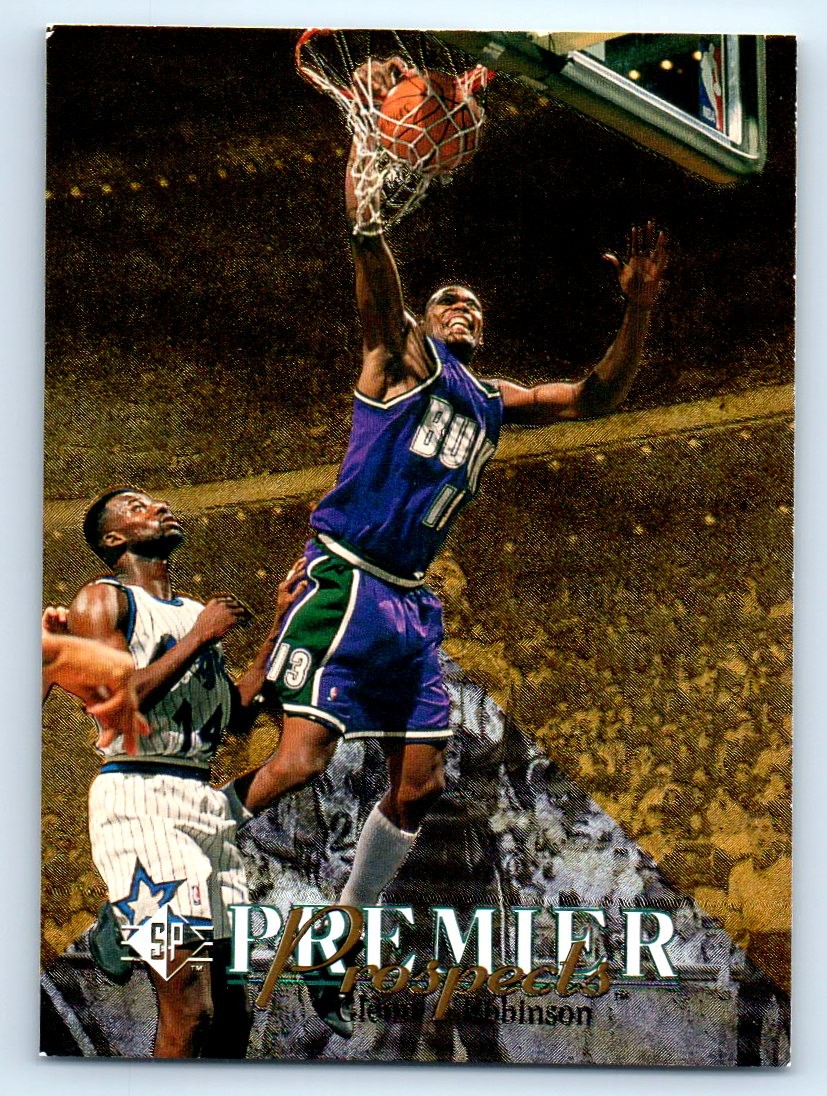 1994-95 SP #1 Glenn Robinson Premier Prospects RC Milwaukee Bucks