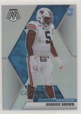 2020 Panini Mosaic Rookies Silver Prizm Derrick Brown #244 0c2