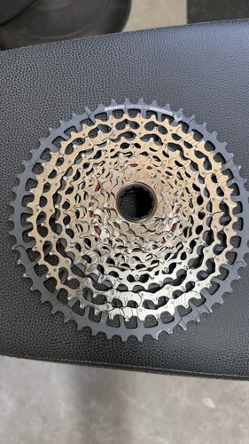 SRAM GX Eagle T-Type XS-1275 Cassette - 12-Speed, 10-52t, For XD Driver, Silver