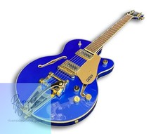 GRETSCH Halbakustikgitarre G5655TG FMTC CB JR AZM