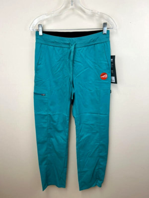 NWT Grey's Anatomy S Kim Pocket Logo Waist Cargo Scrub Pants