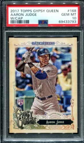 2017 Topps Gypsy Queen Aaron Judge #168 Rookie RC PSA 10