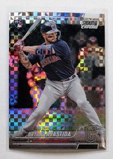 2022 Topps Stadium Club Chrome Bryan Lavastida X-Fractor RC # 337 Guardians