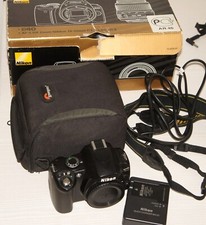 Nikon D40 Digital SLR Camera Body Charger SD CARD CASE BOX