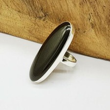 Thanksgiving Black Onyx Gemstone 925 Sterling Silver Handmade Ring All Size TB-4