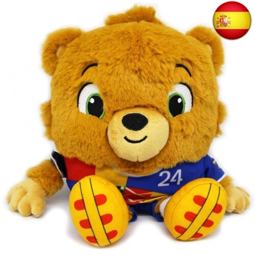 UEFA Euro 2024 - Figura de Peluche de la Mascota de Albarde - 27 cm - de Pet - Imagen 3 de 4