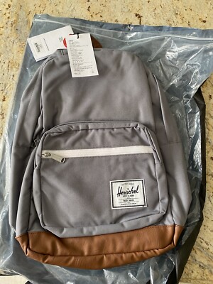 New Hersche Supply Co Pop Quiz Grey Backpack - One Size | eBay