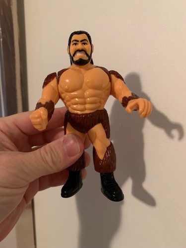 Giant WWF WWE Hasbro Near Mint Working Action...