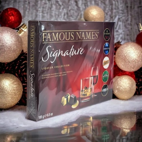 Famous Names Signature Liqueur Chocolate Collection Luxurious Indulgence 185g - Picture 3 of 18