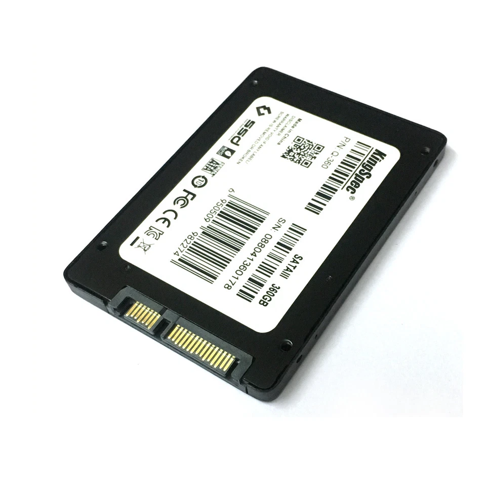 Q-360 Original KingSpec 360 GB SSD SATAIII 2.5" inch INTERNAL Solid State Drive - Image 4 of 4