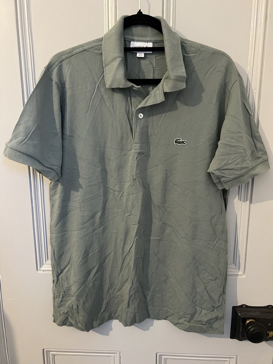 Men's Lacoste khaki Green Polo Tshirt UK