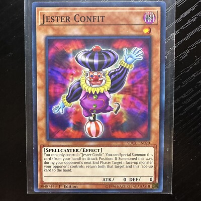 Yu-Gi-Oh! Jester Confit 1st Edition Common SDCL-EN020