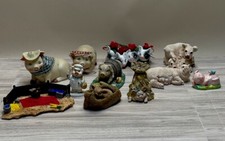 Pig Figurine Lot Mixed