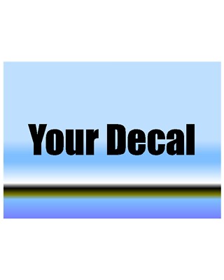 Custom Personalized Vinyl Lettering Name Decal Sticker Car Window ...