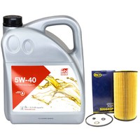MotoröL Set 5W-40 5 Liter + ÖLfilter SH 440 P FüR BMW 3Er 5Er Touring