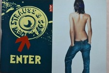 Lotto 2 cartoline. LEVI'S ENGINEERED JEANS. Levis
