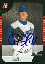 J.P. Howell autographed baseball card (Royals) 2005 Bowman Rookie #BDP9