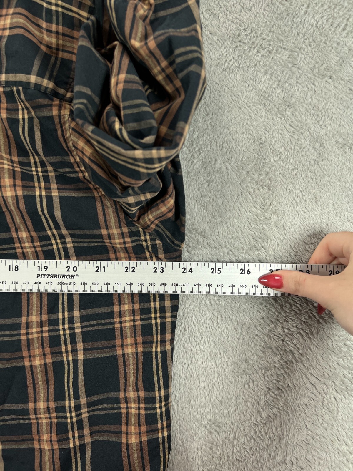 Consensus Mens Medium Shirts Button Down Plaid Lo… - image 4