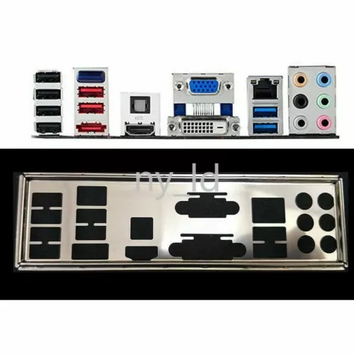 OEM IO I/O Shield For ASUS P8Z68-V PRO、P8Z68-V、P8Z68-V GEN3 Backplate rearbaffle