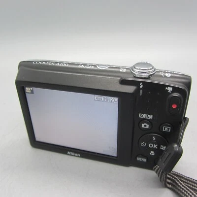Nikon ニコン　COOLPIX A100 silver Nikon COOLPIX A100 Silver 20.0 MP Digital Camera | eBay