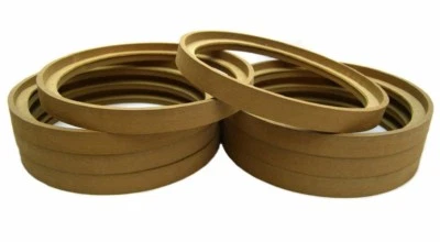 Audiopipe 10" MDF Speaker Ring Recess with Bezel Mounting Spacer 4 Pairs