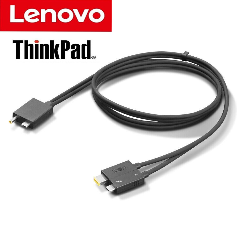 Genuine Lenovo ThinkPad Thunderbolt 4 Workstation Dock Split Cable