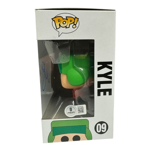 MATT STONE SIGNED AUTOGRAPH SOUTH PARK FUNKO POP 09 BECKETT BAS KYLE - Picture 2 of 2
