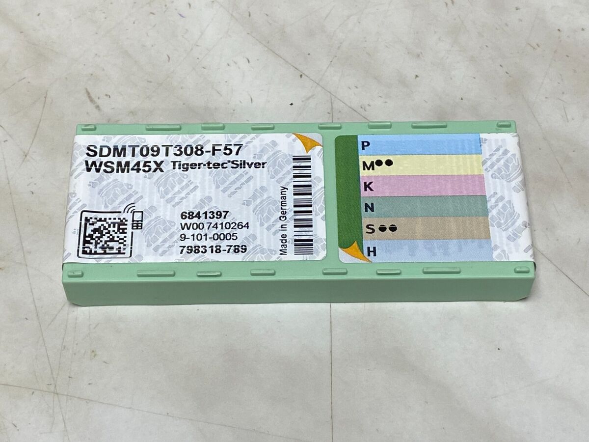 WALTER MILLING CUTTER:M4132-050-B22-06-09 + SDMT 09T308-F57 WALTER MILLING CUTTER:M4132-050-B22-06-09 + SDMT 09T308-F57