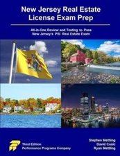 New Jersey Real Estate License Exam Prep: All-in-One Review and Testing to Pass