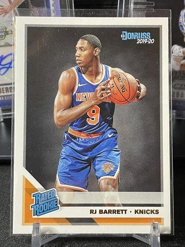 2019-20 Panini Donruss RJ Barrett Rated Rookie #203 New York Knicks