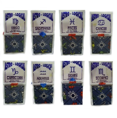 Astrologisches Puzzle, Astrologie, Tierkreis, Jungfrau, Schütze, Fische, Krebs
