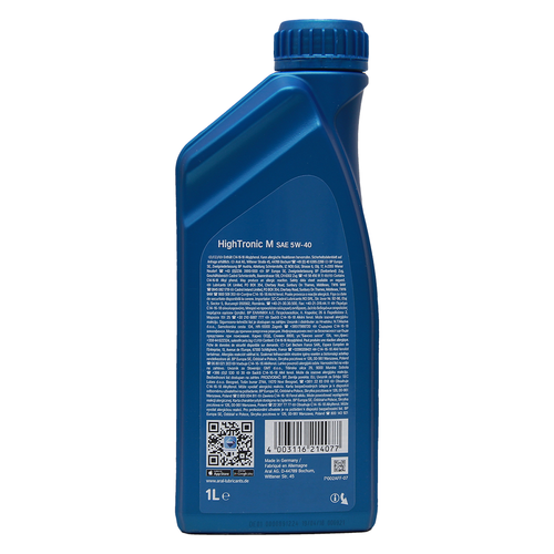 Aral HighTronic M 5W-40 1 Liter - Bild 2 von 2
