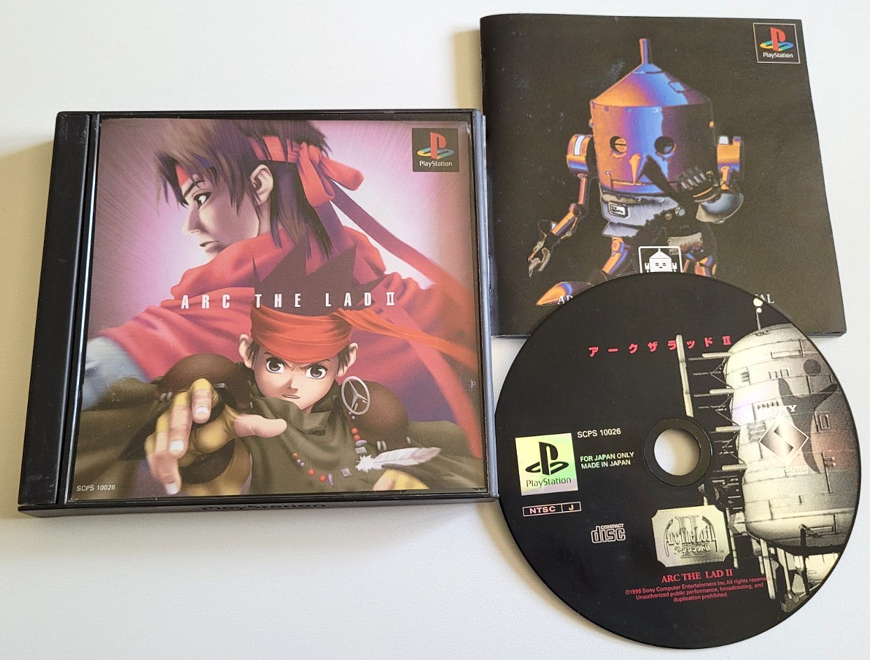 Arc The Lad II - PlayStation 1 PS1 - NTSC-J JAPAN - Complet