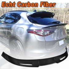 Carbon Dachspoiler Heckspoiler Ansatz Heck Flügel Lippe für Alfa Romeo Stelvio 