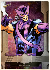 Hawkeye 2024 Skybox Marvel Metal Universe Avengers 94
