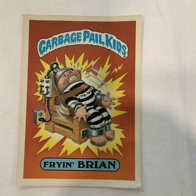 Garbage Pail Kids Frying' Brian 5x7 Card Vintage | eBay