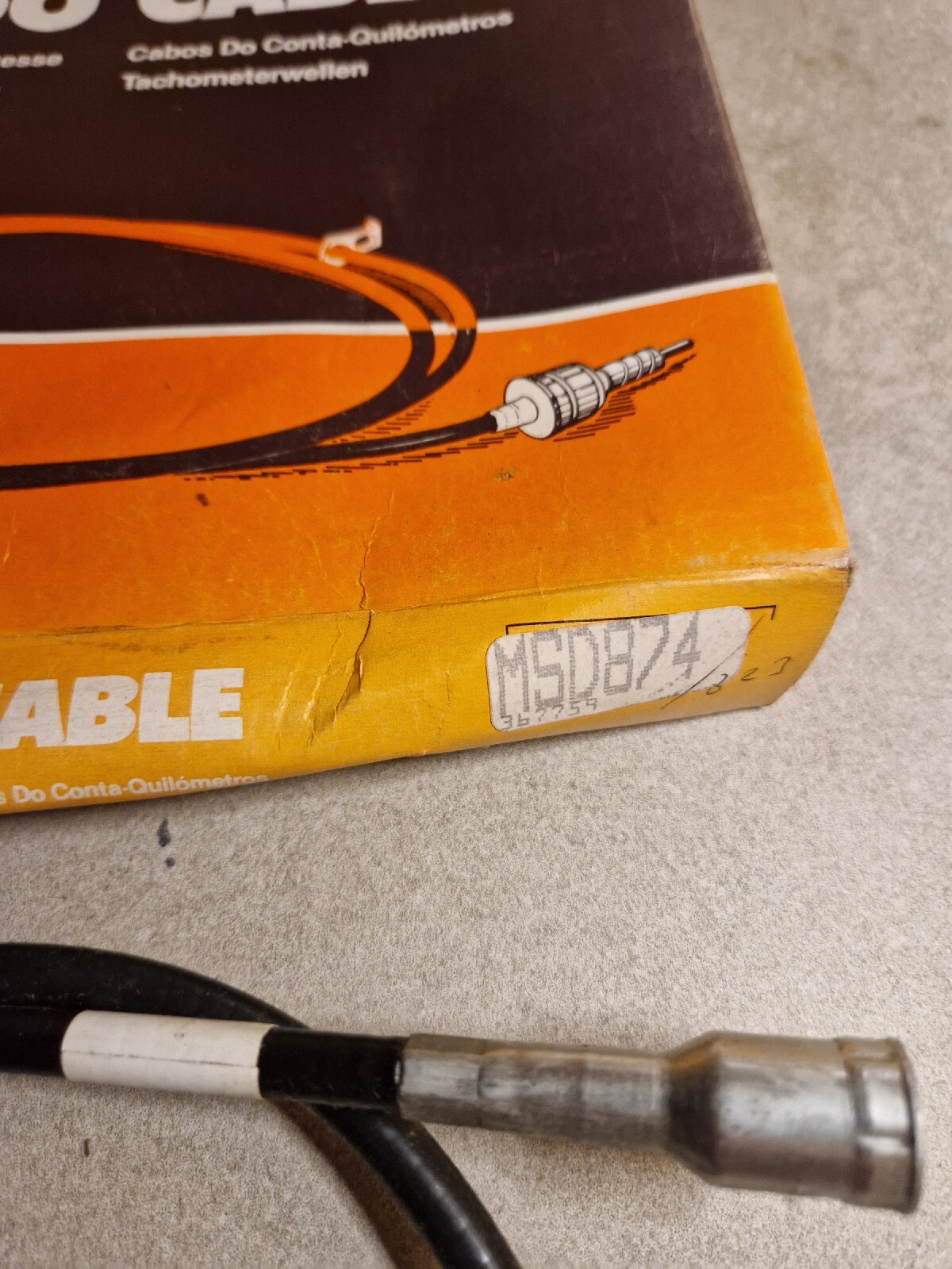 MOPROD SPEEDO CABLE MSD874 eBay