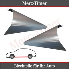 Coppia soglie laterali lamiera riparazione per Nissan Note 2006-2013 sinistra destra