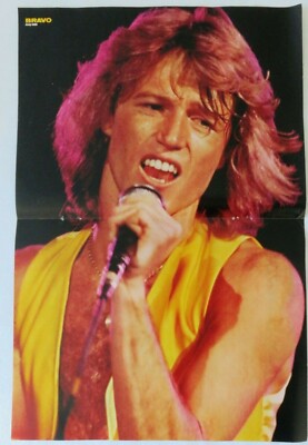 ANDY GIBB Bee Gees- Poster aus Bravo Nr. 46 / November 1978