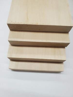 1'' x 8'' x 8'' Basswood Carving Wood Blocks Craft Lumber *KILN DRIED* 8 pieces 
