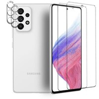 Schutzfolie FüR Samsung Galaxy A53 5G Display Schutzglas 2X Kamera Folie Glas